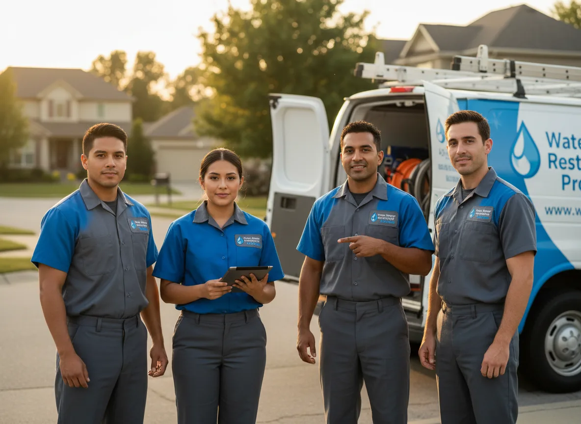 Flood Restoration company in Center Cross, VA